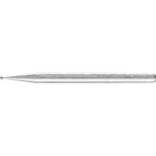 Slijpstift diamant D126 bolvorm 1x3mm Pferd