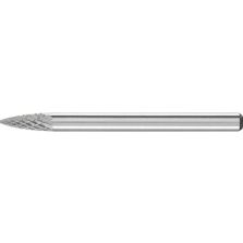 Mini-stiftfrees HM spitse boogvorm 0307 4 3mm 3x7mm Pferd
