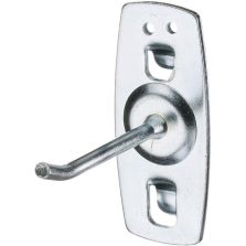 Gereedschaphaak haakeindeschuin d 4 mm