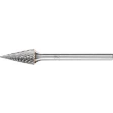 Mini-stiftfrees HM spitse kegelvorm 0613 5 3mm 6x13mm Pferd