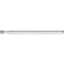 Slijpstift diamant D126 bolvorm 3x3mm Pferd