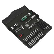 Wera 05135939001 Kraftform Kompakt H 1 Hout, 41‑delig