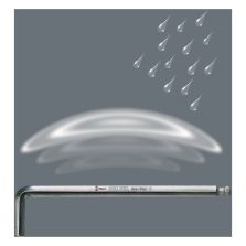 Wera 05022064001 950 PKL Stiftsleutel, metrisch, verchroomd 8 x 200mm