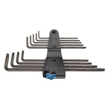 Wera 05024450001 967/9 TX XL HF 1 Stiftsleutelset met vasthoudfunctie, lang, 9‑delig