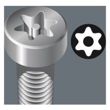 Wera 05066505001 867/1 Z TORX® BO Bits met Boring TX 15 x 25mm