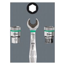 Wera 05073277001 6000 Joker Steek- en ringratelsleutel 17mm