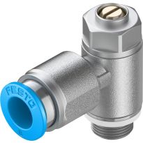 FESTO 193145 Smoorventiel met terugslagklep GRLA-1/8-QS-8-D