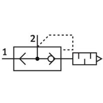 FESTO 4616 Snelontluchtingsventiel SEU-1/8