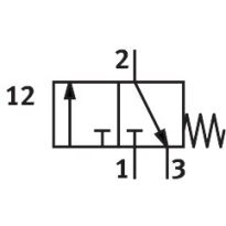 FESTO 6817 Ventiel voor paneelinbouw SV-3-M5