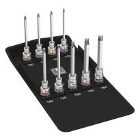 Wera 05004212001 8767 HMC HF 3 Zyklop Bit-doppen-set TORX®, met vasthoudfunctie, 9‑delig