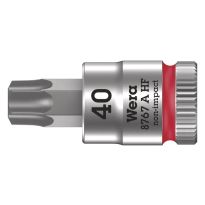 Wera 05003371001 8767 A HF TORX® Zyklop Bitdop met 1/4"-aandrijving, met vasthoudfunctie T40 x 28mm