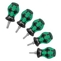 Wera 05008876001 Stubby Set TX 1 Schroevendraaierset TORX®, 5‑delig