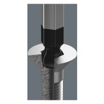 Wera 05022835001 352 Binnenzeskant Kogelkop Schroevendraaier 12 x 150mm