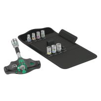Wera 05023470001 Kraftform Kompakt 400 RA Set 2, 9‑delig