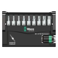 Wera 05057115001 Bit-Check 10 TX Universal 2, 10‑delig