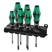 Wera 05138250001 367/6 TORX® BO Kraftform schroevendraaierset + houder, 6‑delig